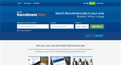 Desktop Screenshot of britishrecruitmentjobs.co.uk